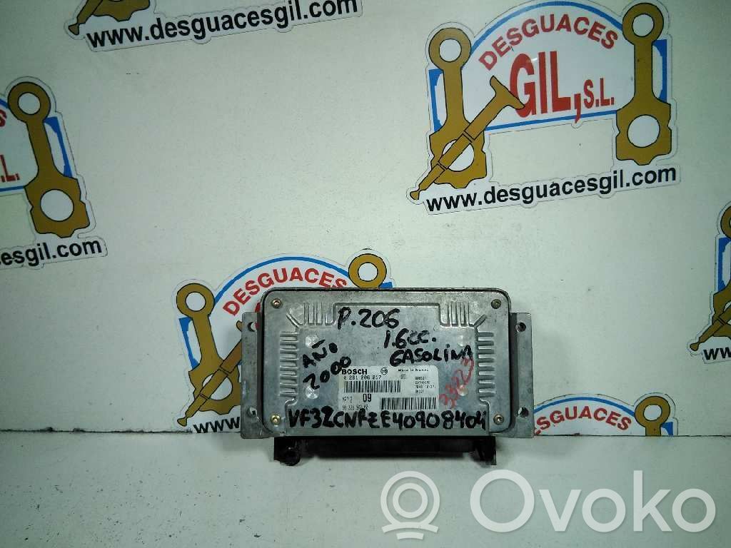 Peugeot 206 Sterownik / Moduł ECU 