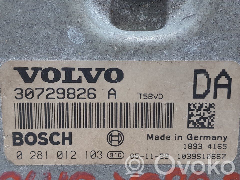 Unidad de control/módulo del motor   0281012103,160213
