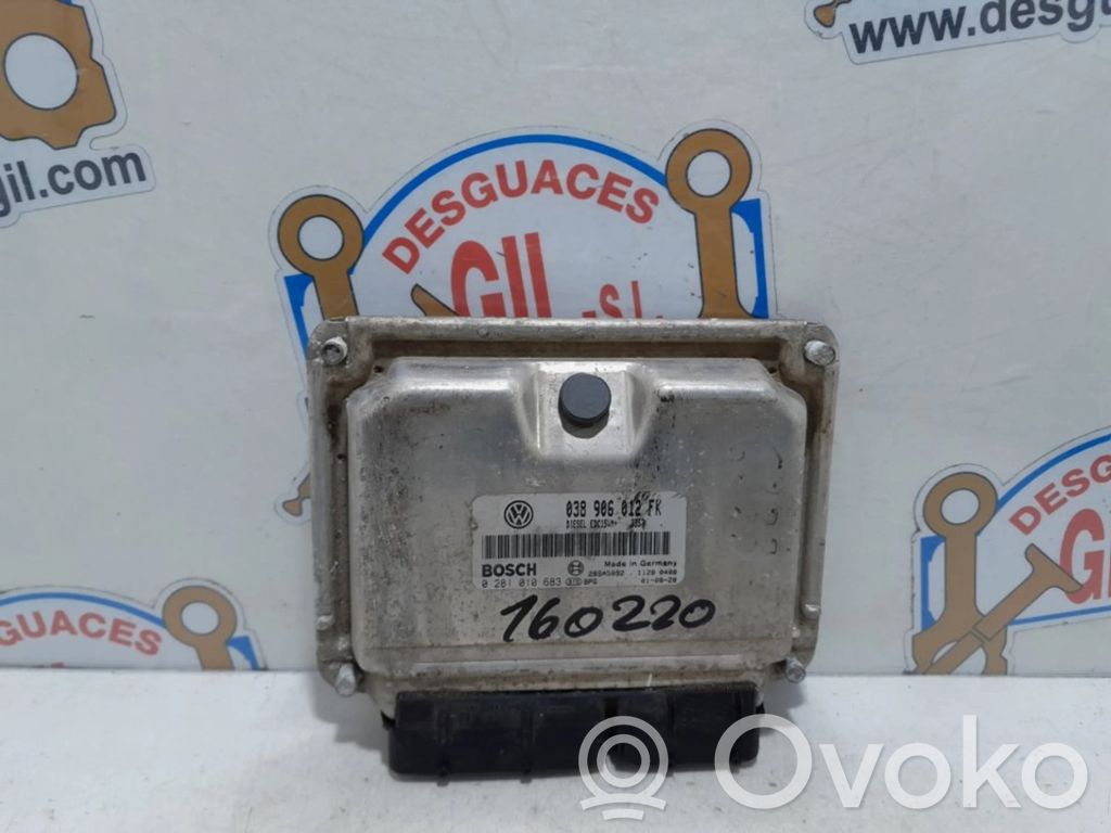 Engine control unit/module   038906012FK,160220