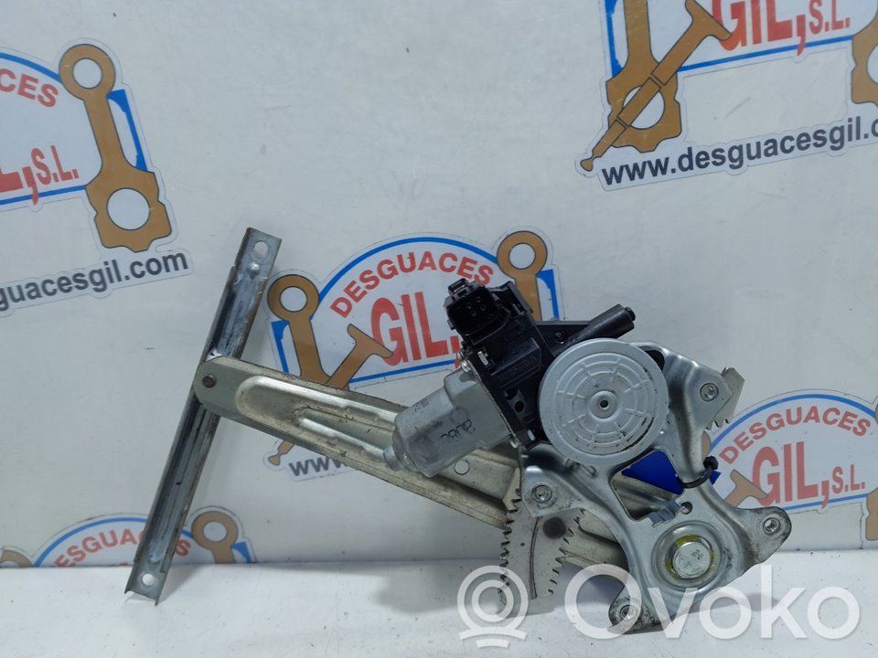 Nissan Juke I F15 Rear door manual window regulator 