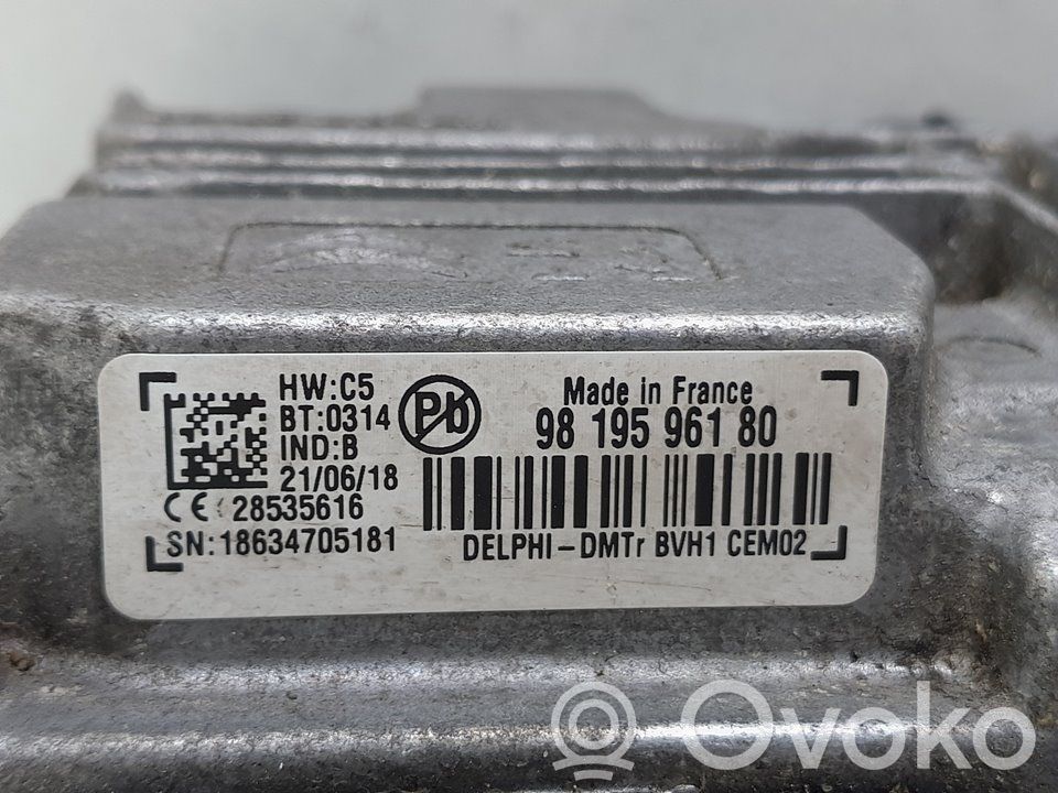 Module de commande marche/arrêt   9819596180,169825