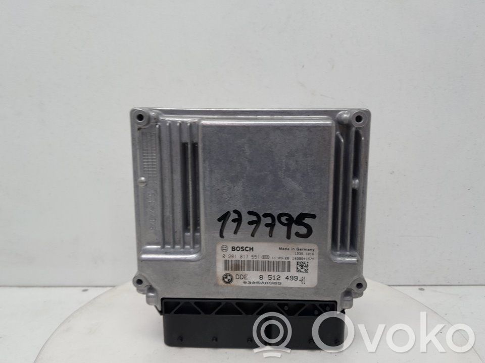 Unidad de control/módulo del motor   DDE8512499,177795