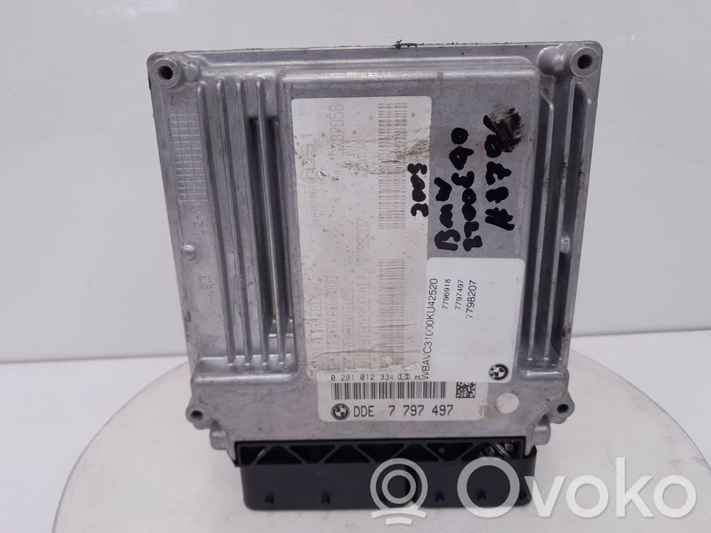 BMW 3 E90 E91 Engine control unit/module 