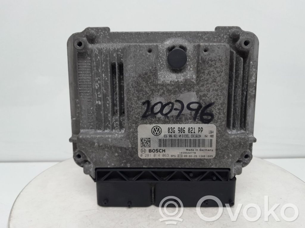 Engine control unit/module   03G906021PP,200796