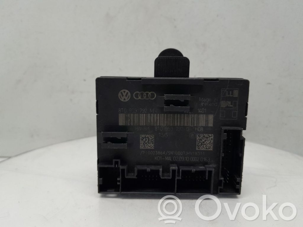 Audi A4 S4 B8 8K Centralina/modulo chiusura centralizzata portiere 