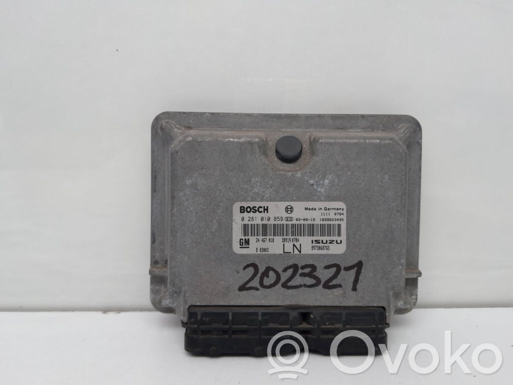 Opel Astra G Sterownik / Moduł ECU 