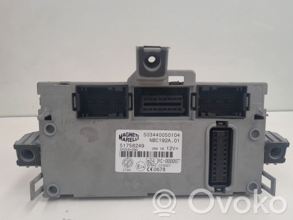 Fiat Stilo Moduł / Sterownik komfortu 