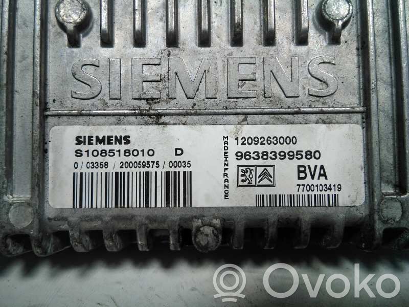 Peugeot 206 Unitate/modul de control cutie de viteze 