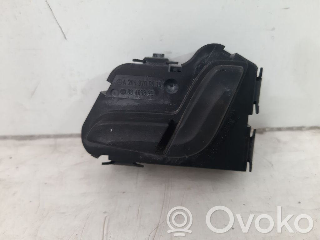 Mercedes-Benz C W204 Interruttore regolazione sedile 