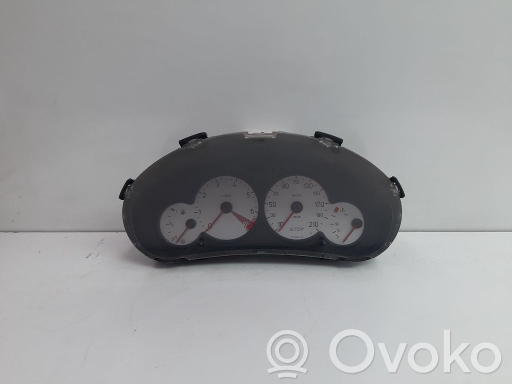 Peugeot 206 Vitezometru (grup de instrumente)