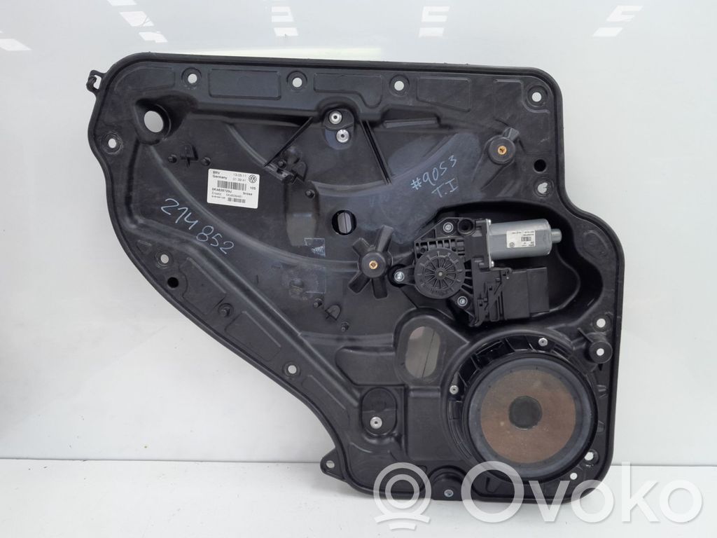 Volkswagen Golf VI Mehāniskais aizmugurē loga pacelšanas mehānisms