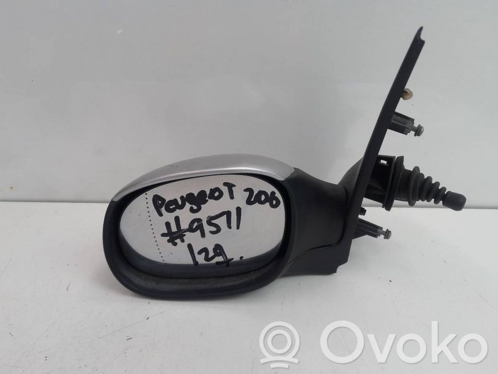 Peugeot 206 Elektryczne lusterko boczne drzwi przednich 