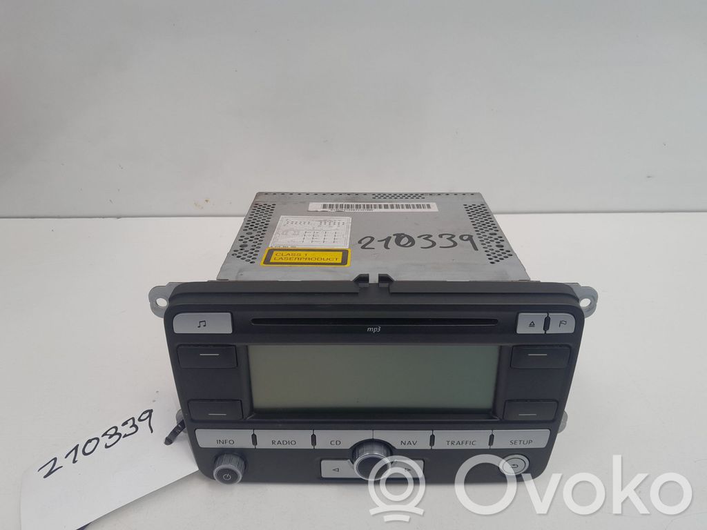 Volkswagen Touran I Radio/CD/DVD/GPS-pääyksikkö 