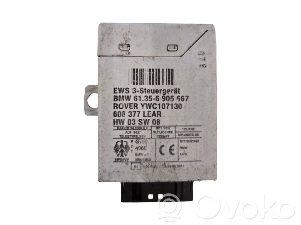 Immobilizer control unit/module   61356905667,YWC107130,608377LEA