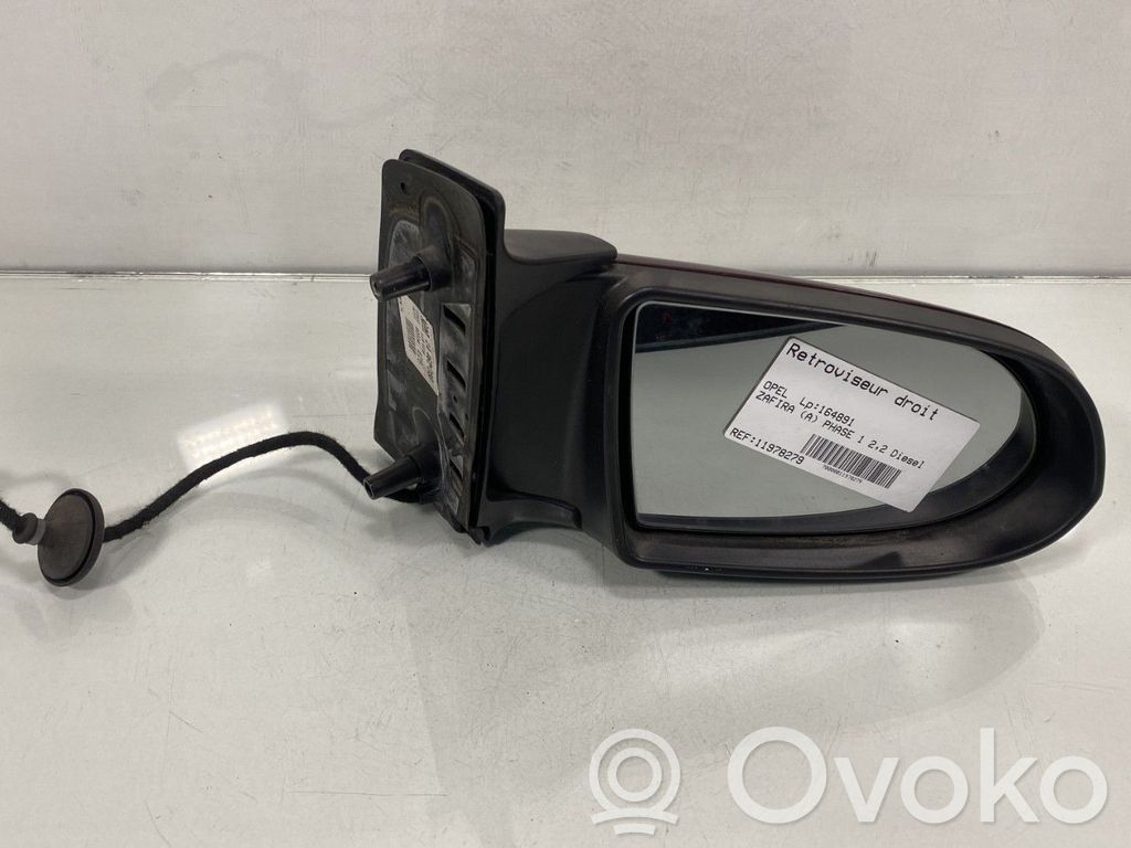Opel Zafira A Manualne lusterko boczne drzwi przednich 