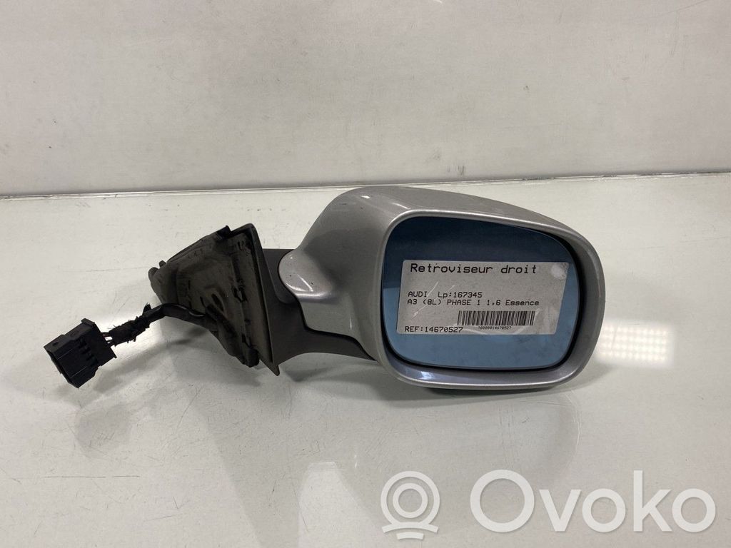 Audi A3 S3 8L Espejo lateral manual 
