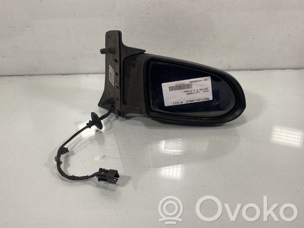 Opel Zafira A Manualne lusterko boczne drzwi przednich 