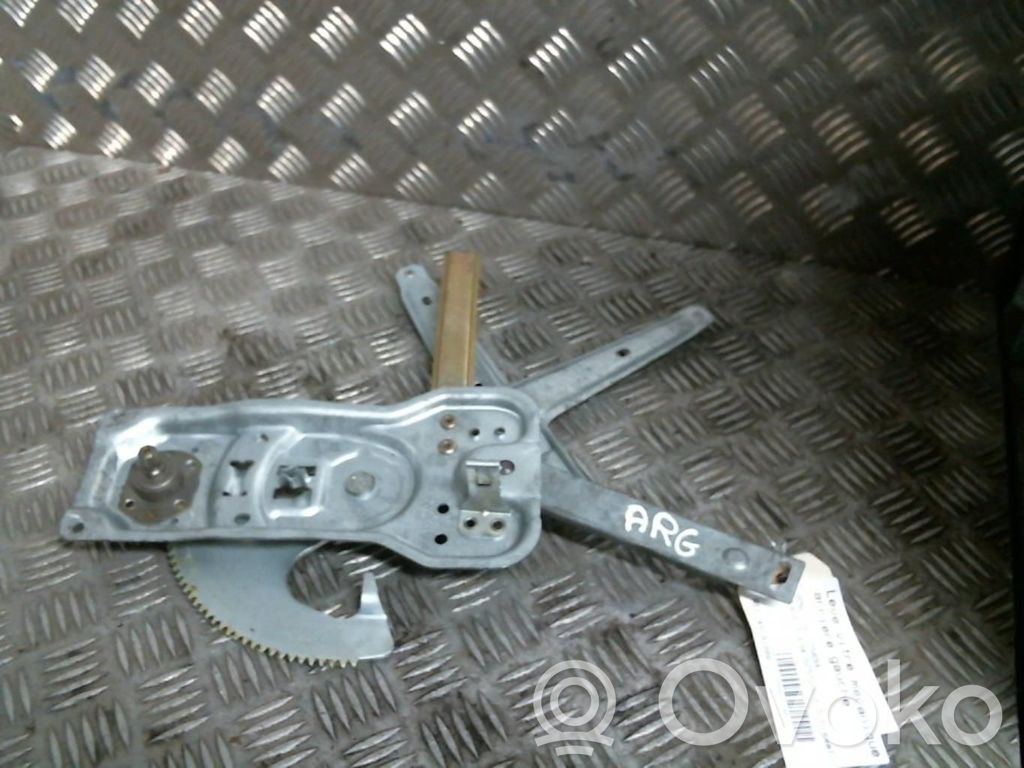 BMW 5 E34 Regulador manual de la ventanilla trasera 