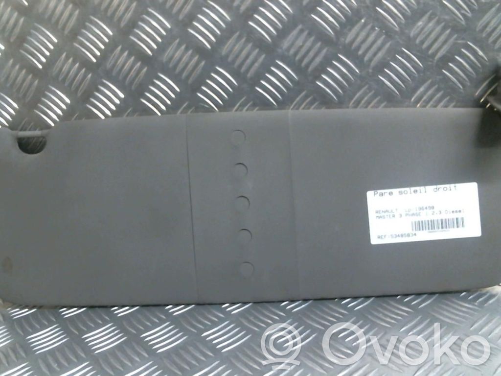 Renault Master III Sun visor 