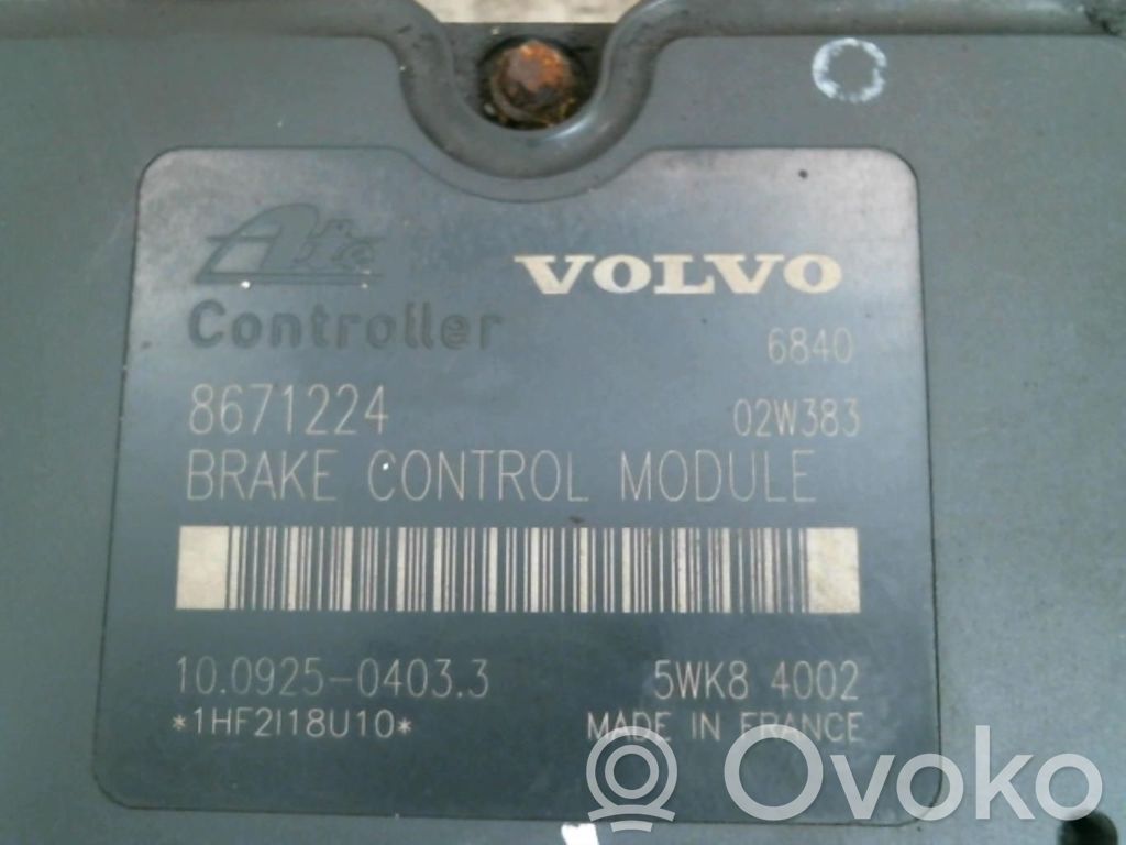 Volvo S60 ABS Blokas 