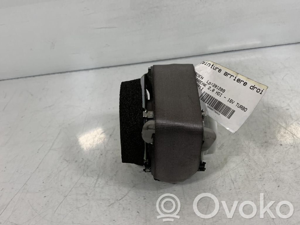 Citroen C5 Cinturón trasero 