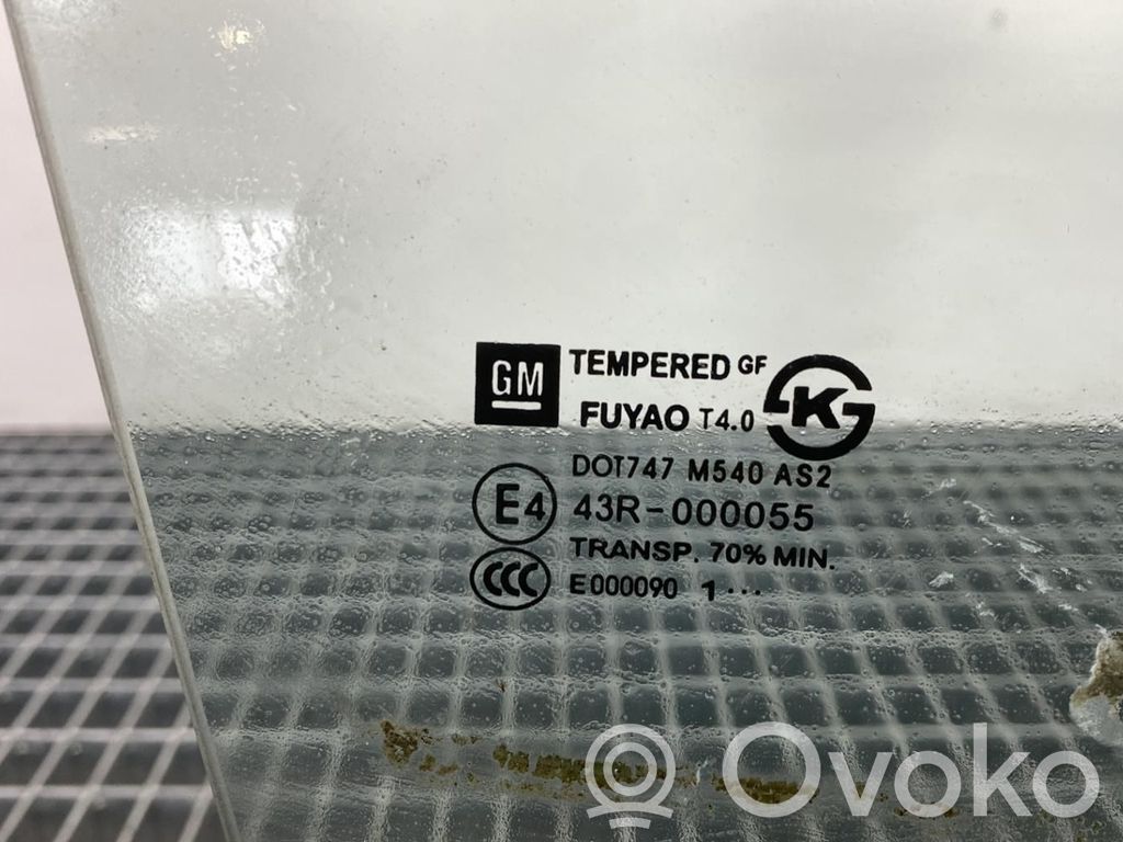Chevrolet Orlando Szyba drzwi przednich 