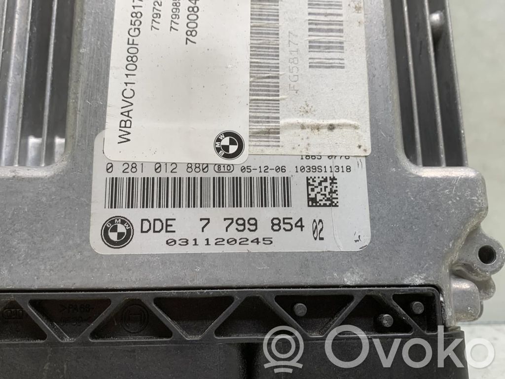 BMW 3 E90 E91 Engine control unit/module 