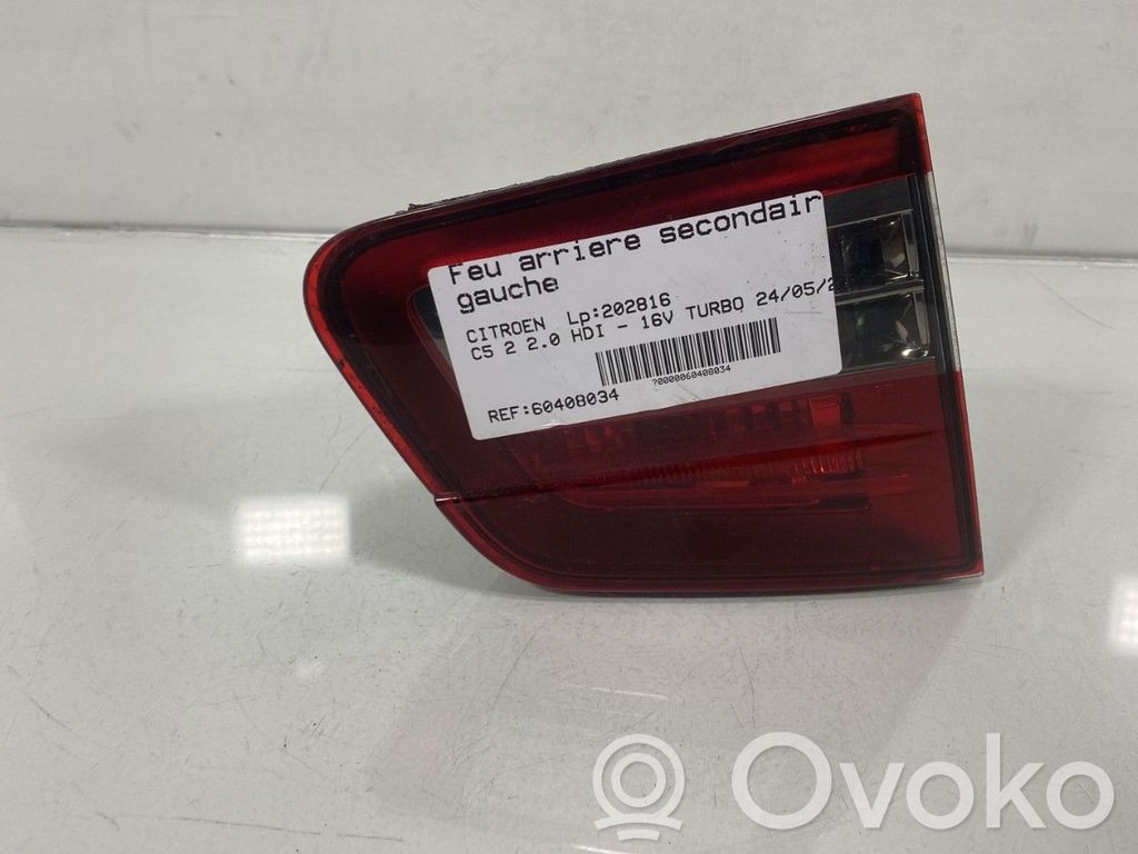 Citroen C5 Tailgate rear/tail lights 