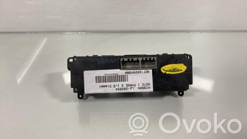 Nissan Note (E11) Climate control unit 