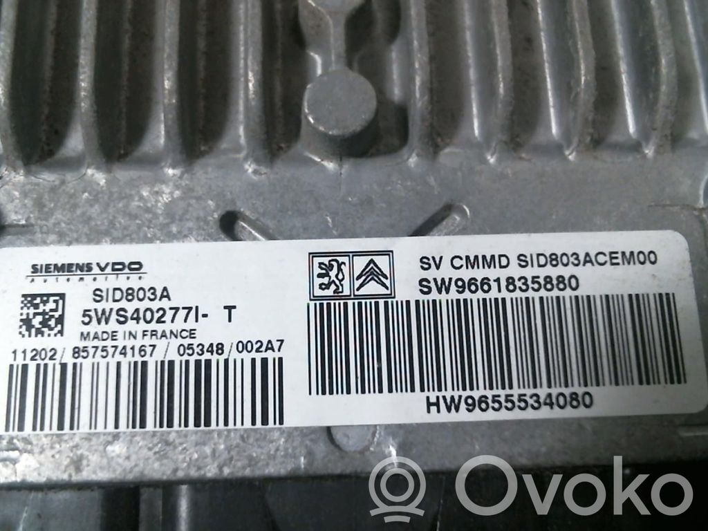 Peugeot 307 Engine control unit/module 