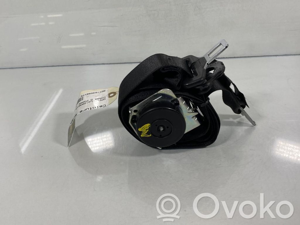 Opel Corsa D Cinturón delantero 
