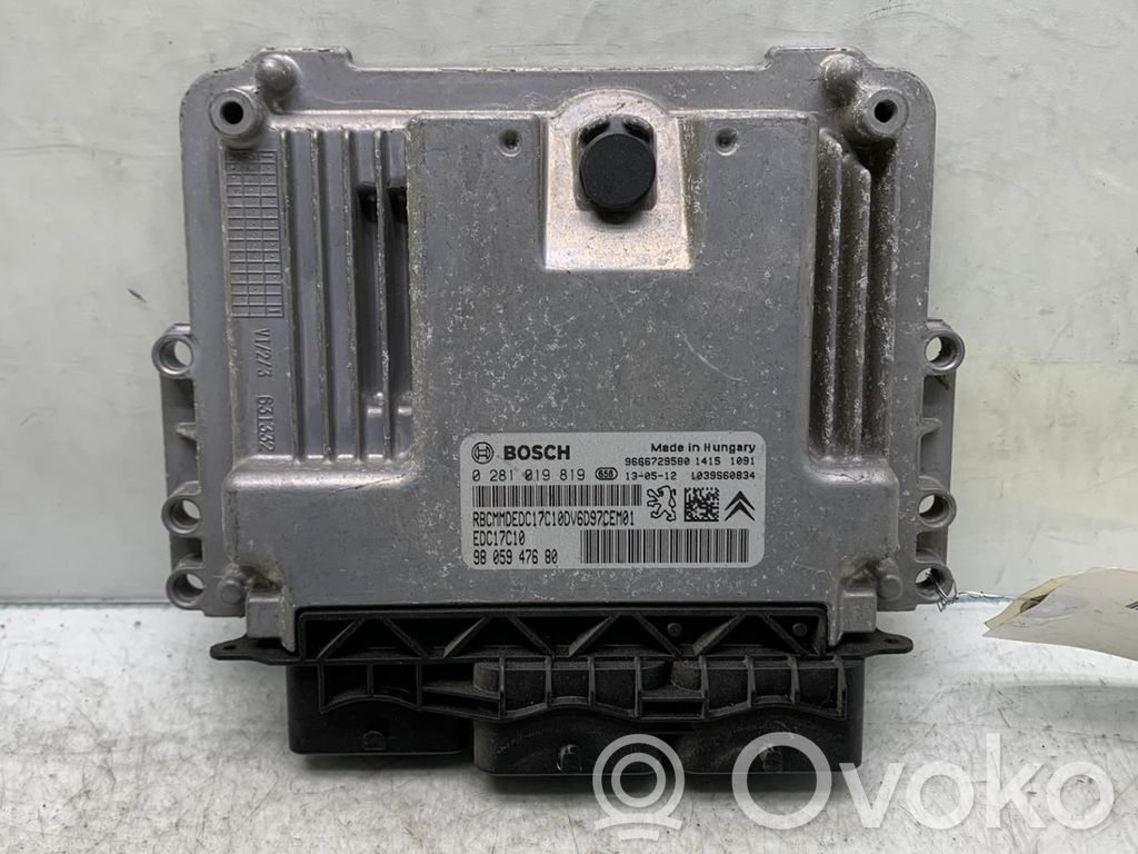 Citroen C3 Engine control unit/module 