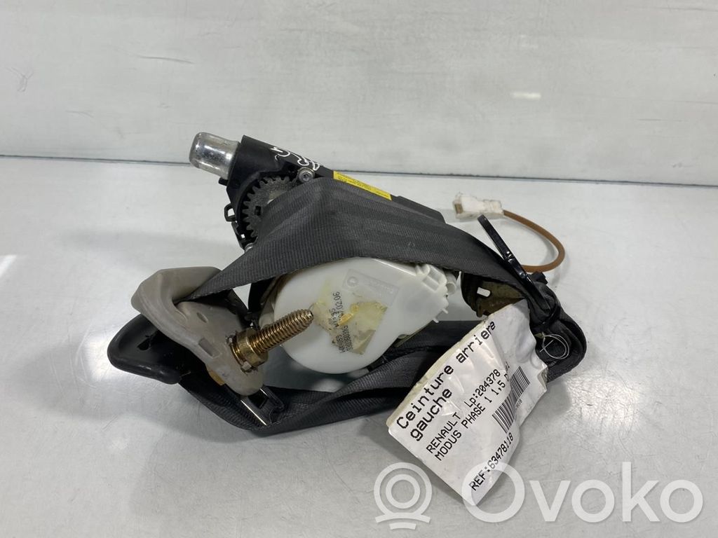 Renault Modus Front seatbelt buckle 
