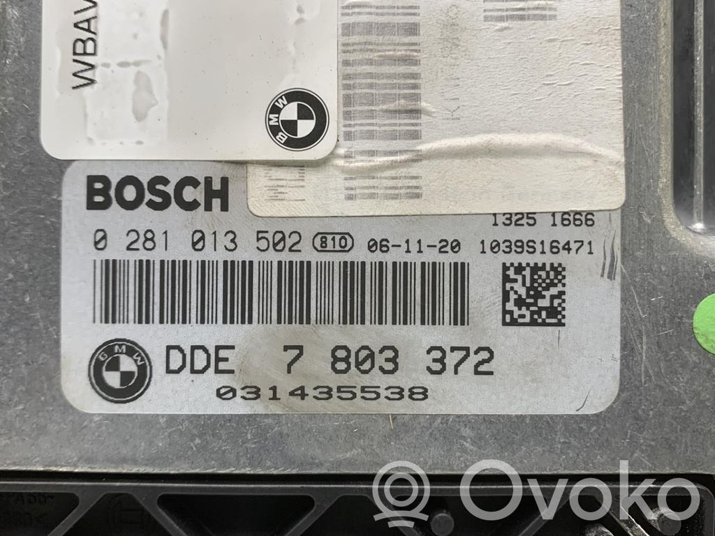 BMW 3 E90 E91 Engine control unit/module 