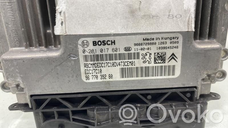 Peugeot 206+ Engine control unit/module 