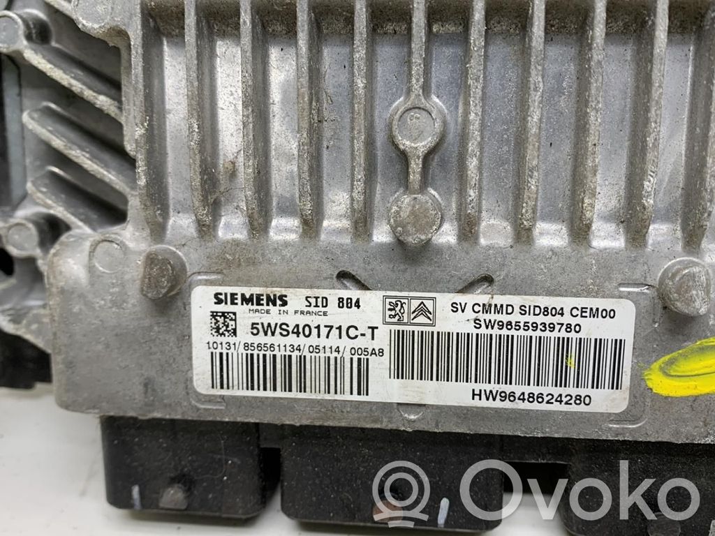 Peugeot 1007 Engine control unit/module 