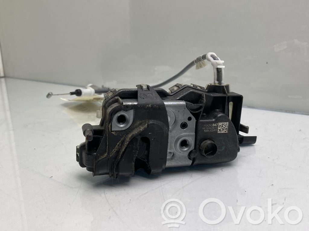 Peugeot 208 II Serratura portiera anteriore 
