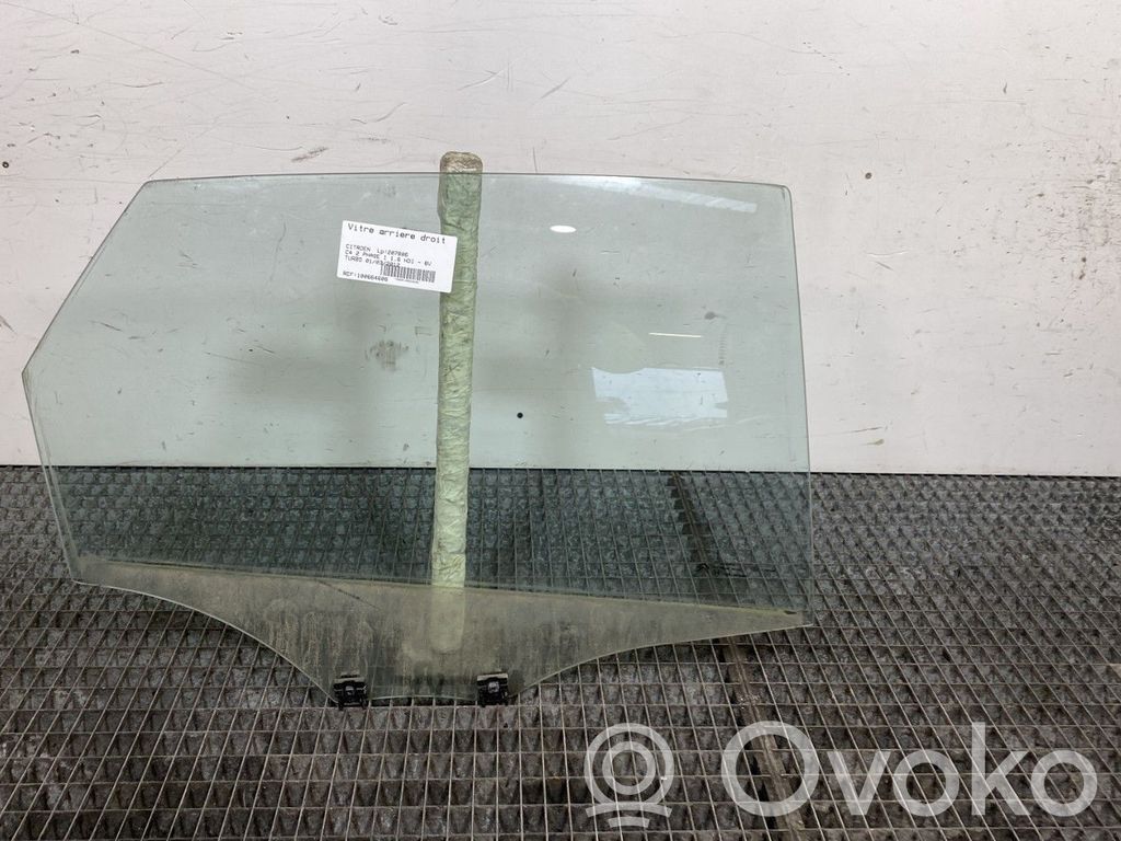 Citroen C4 II Vetro del finestrino della portiera posteriore 