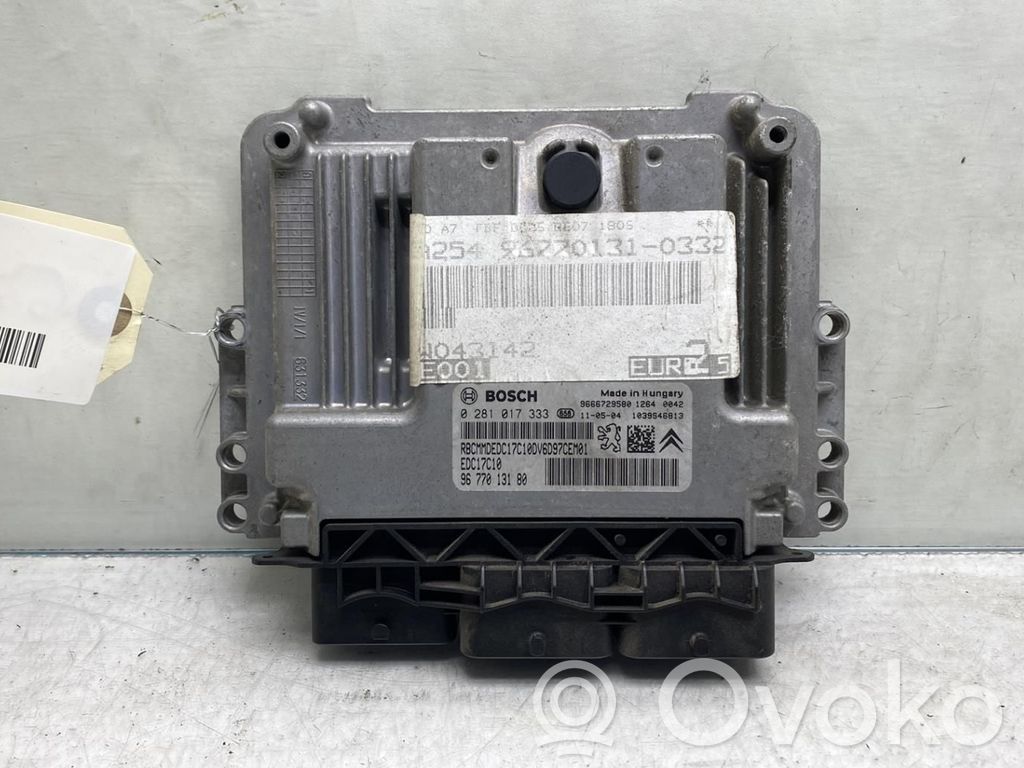 Peugeot 207 Calculateur moteur ECU 