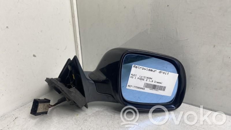 Audi A3 S3 8L Manualne lusterko boczne drzwi przednich 