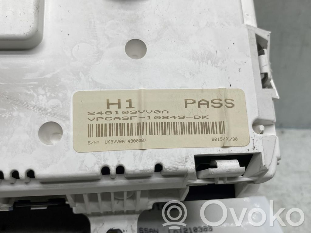 Nissan Note (E12) Spidometrs (instrumentu panelī) 