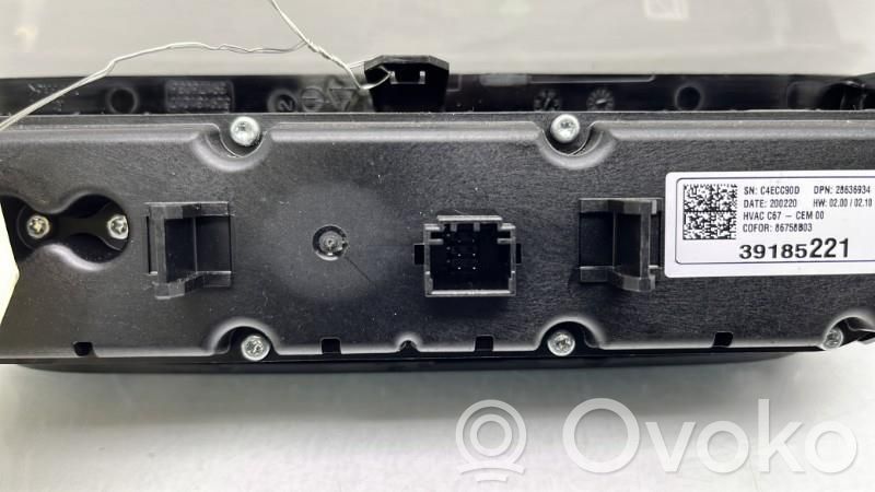 Opel Corsa F Unitate control climatizare