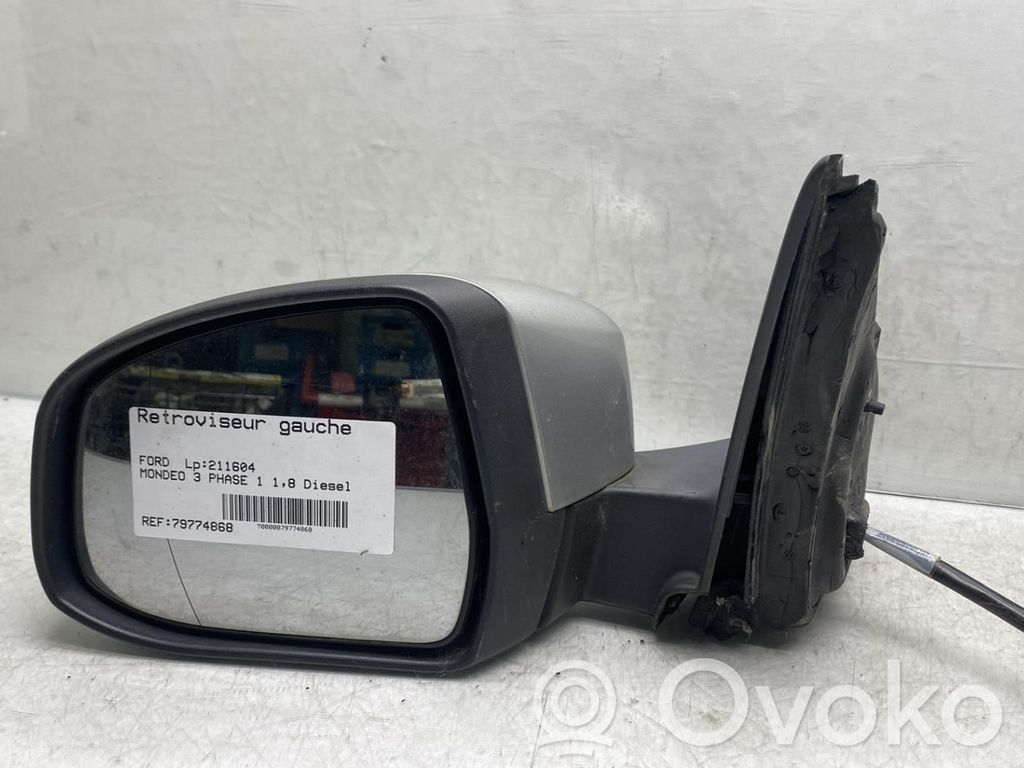 Ford Mondeo MK IV Manualne lusterko boczne drzwi przednich 