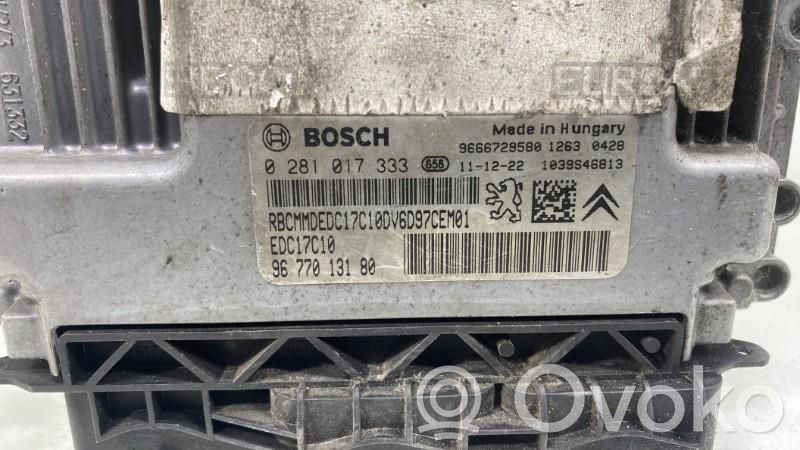 Peugeot 207 Calculateur moteur ECU 