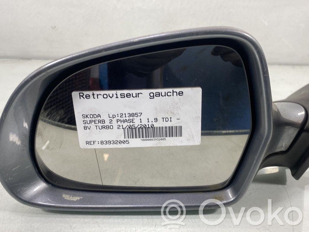 Skoda Superb B6 (3T) Specchietto retrovisore manuale