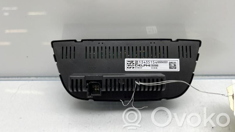 Opel Meriva B Unidad de control climatización 