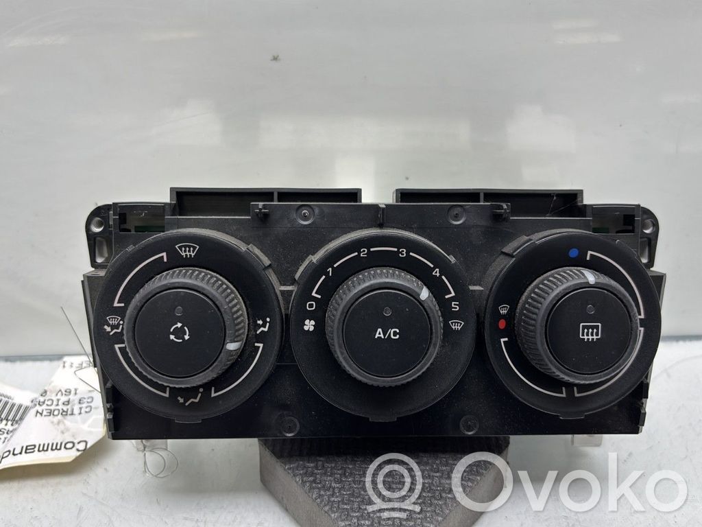 Citroen C3 Picasso Climate control unit 