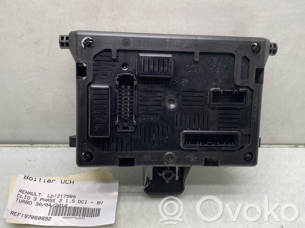 Renault Clio III Unidad de control del BSM 