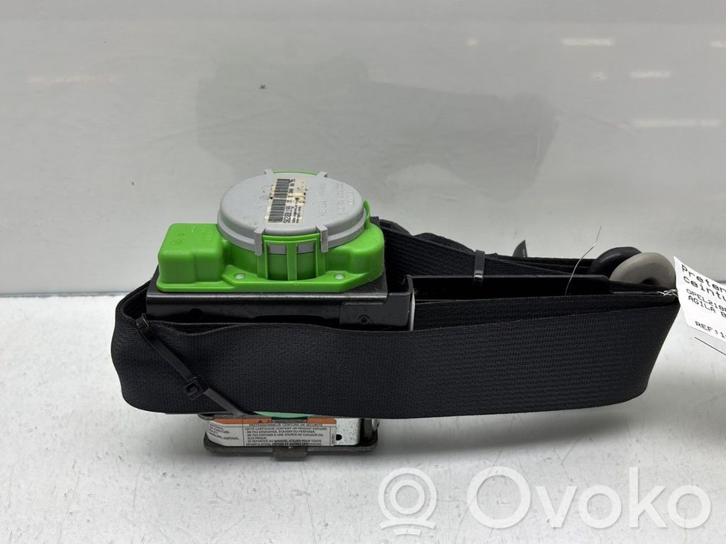Opel Agila B Hebilla del cinturón delantero 