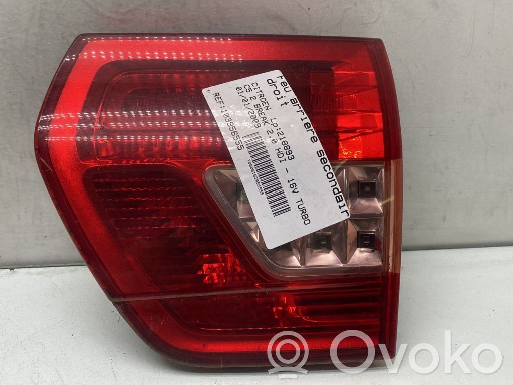 Citroen C5 Lampy tylnej klapy bagażnika 